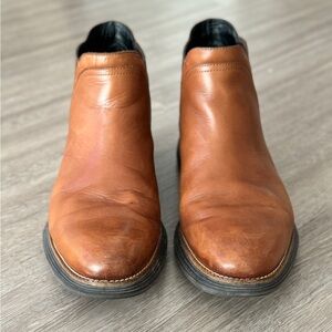 Cole haan is 11.5 boots tan color